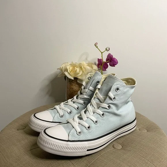 Converse High-Tops in “Polar Blue” Unisex Sneakers - Size 7.5/5.5 - Picture 8 of 15